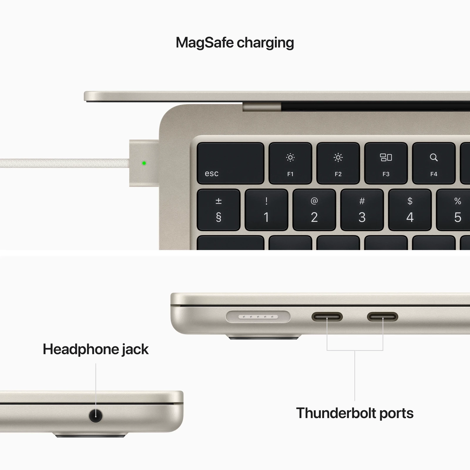 Apple MacBook Air 13 M2 16GB RAM 256GB SSD Księżycowa poświata mistermac