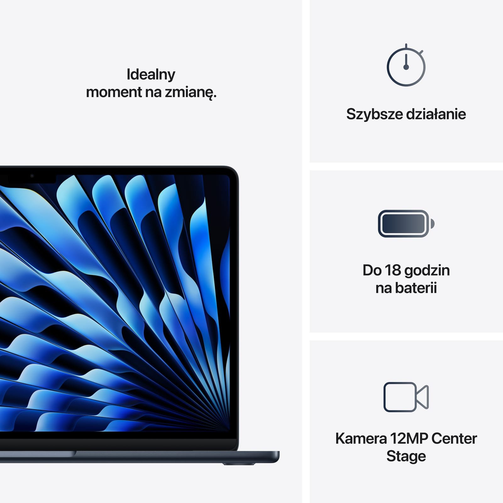 Apple MacBook Air 13 M4 24GB RAM 512GB SSD - Północ mistermac